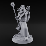 Holier Than Thou Human Priest C Miniature for Dungeons and Dragons, Pathfinder or other TTRPGs