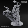 Ruin Mounted Mace Raising Androsphinx B Miniature for Dungeons and Dragons, Pathfinder or other TTRPGs