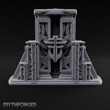 Doors Sealed, Pillars Still Praying Ornate Temple Gate Ruin D