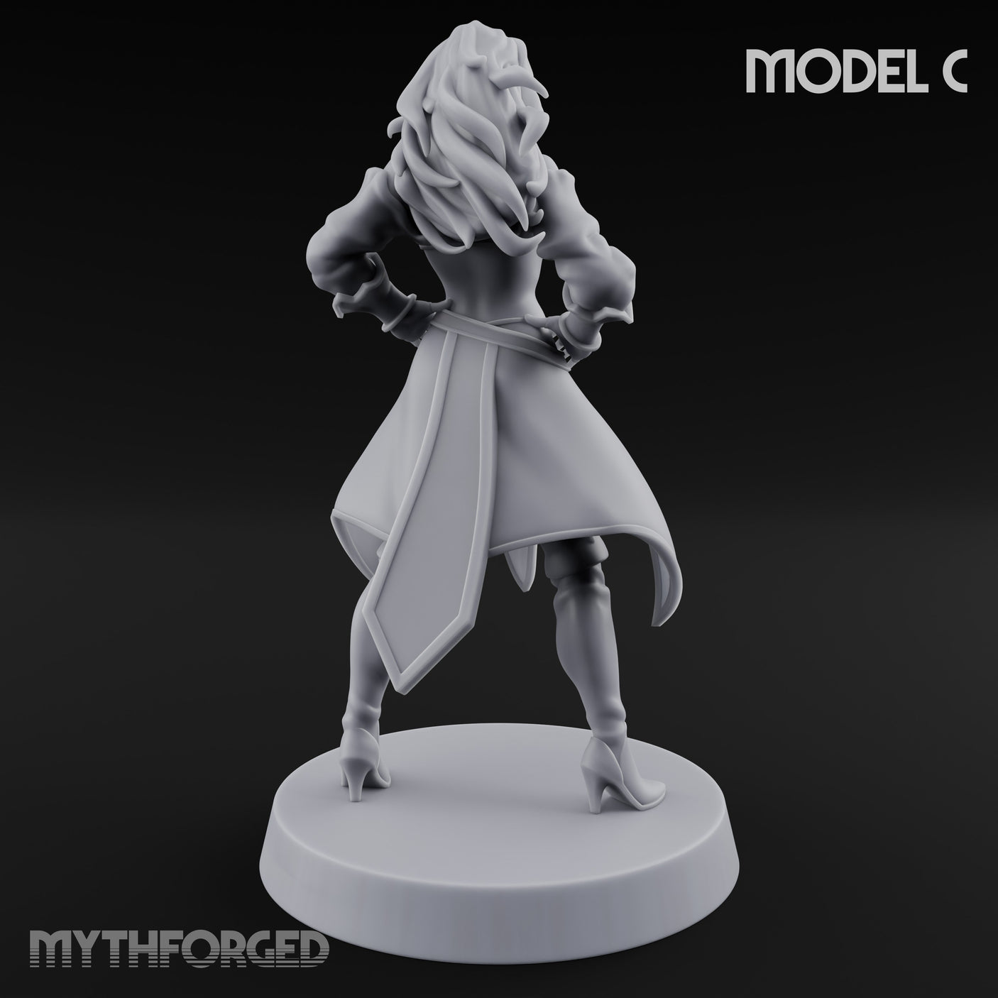 Ruling The Seas Pirate C Miniature for Dungeons and Dragons, Pathfinder or other TTRPGs