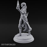 Rune Orb Conjuring Human Warlock Miniature for Dungeons and Dragons, Pathfinder or other TTRPGs
