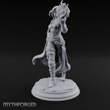 Rune Orb Conjuring Human Warlock Miniature for Dungeons and Dragons, Pathfinder or other TTRPGs