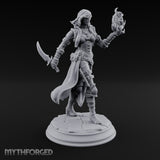 Rune Orb Conjuring Human Warlock Miniature for Dungeons and Dragons, Pathfinder or other TTRPGs