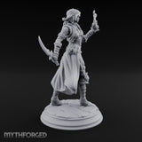 Rune Orb Conjuring Human Warlock Miniature for Dungeons and Dragons, Pathfinder or other TTRPGs