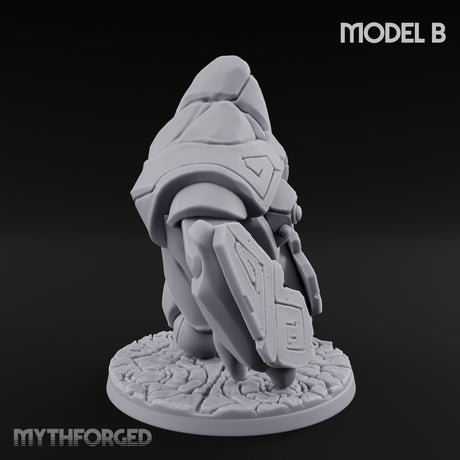 Rune Panel Spreading Construct Guardian B Miniature for Dungeons and Dragons, Pathfinder or other TTRPGs