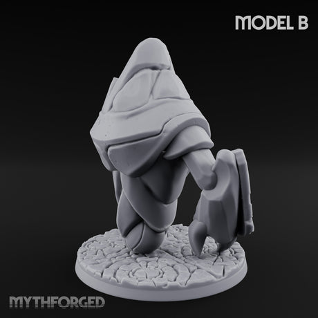 Rune Panel Spreading Construct Guardian B Miniature for Dungeons and Dragons, Pathfinder or other TTRPGs