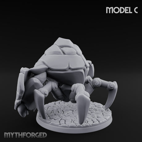 Rune Panel Spreading Construct Guardian C Miniature for Dungeons and Dragons, Pathfinder or other TTRPGs