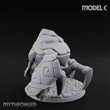 Rune Panel Spreading Construct Guardian C Miniature for Dungeons and Dragons, Pathfinder or other TTRPGs