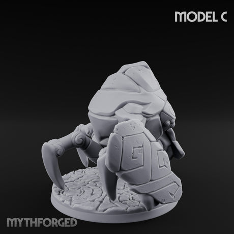 Rune Panel Spreading Construct Guardians Miniature for Dungeons and Dragons, Pathfinder or other TTRPGs