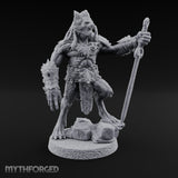 Rune Sword Planting Werewolf Alpha Miniature for Dungeons and Dragons, Pathfinder or other TTRPGs