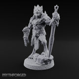 Rune Sword Planting Werewolf Alpha Miniature for Dungeons and Dragons, Pathfinder or other TTRPGs