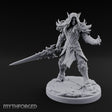 Runic Blade Levelled Hand Conjuring Elf Spellblade — 32mm