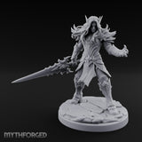 Runic Blade Levelled Hand Conjuring Elf Spellblade — 75mm