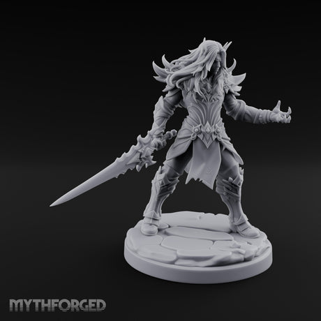Runic Blade Levelled Hand Conjuring Elf Spellblade gallery 3
