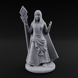Warmly Welcoming Human Priestess A Miniature for Dungeons and Dragons, Pathfinder or other TTRPGs