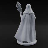 Warmly Welcoming Human Priestess C Miniature for Dungeons and Dragons, Pathfinder or other TTRPGs
