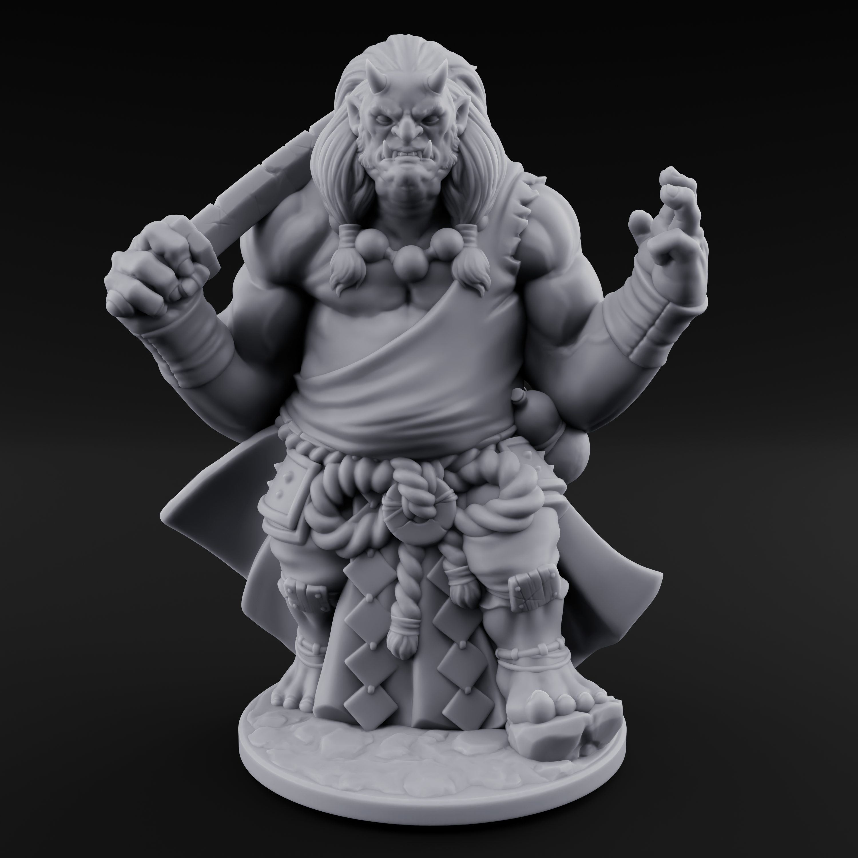 Grabby Handed Oni Samurai
