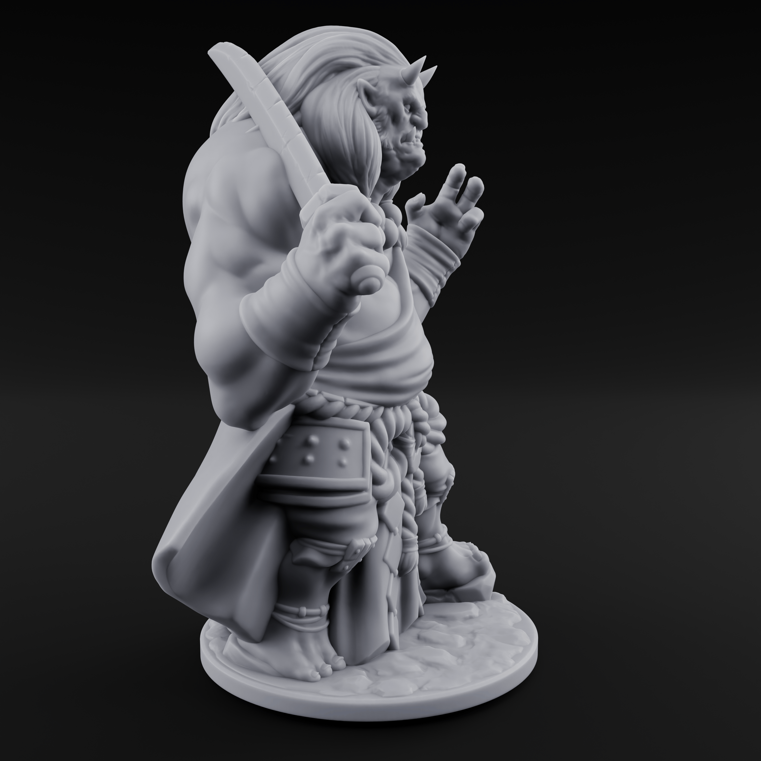 Grabby Handed Oni Samurai