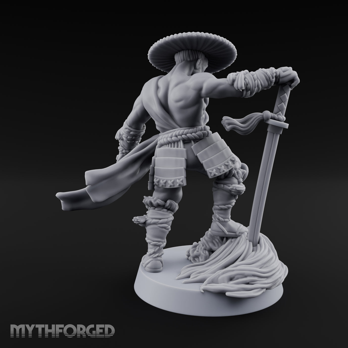 Oni Head Trophy Samurai Slayer Miniature for Dungeons and Dragons, Pathfinder or other TTRPGs