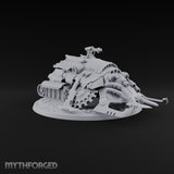 Left a Red Rut Behind Warforged Tracked Assault Automaton — Frontplate 1 · Gun 2
