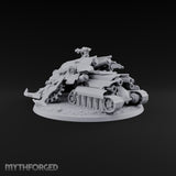 Left a Red Rut Behind Warforged Tracked Assault Automaton — Frontplate 1 · Gun 2