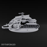 Left a Red Rut Behind Warforged Tracked Assault Automaton — Frontplate 1 · Gun 2
