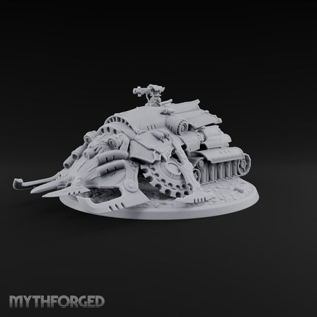 Left a Red Rut Behind Warforged Tracked Assault Automaton — Frontplate 1 · Gun 2
