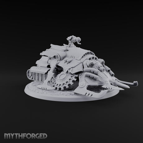 Left a Red Rut Behind Warforged Tracked Assault Automaton — Frontplate 1 · Gun 3