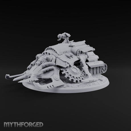 Left a Red Rut Behind Warforged Tracked Assault Automaton — Frontplate 1 · Gun 3