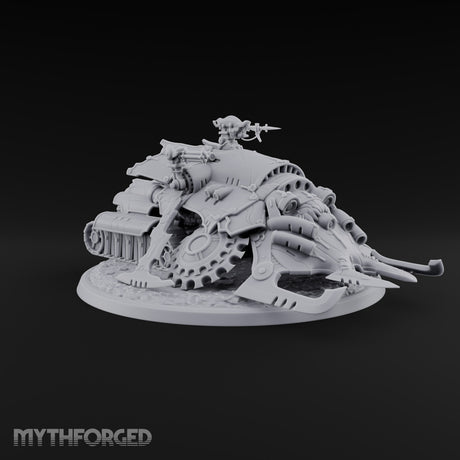 Left a Red Rut Behind Warforged Tracked Assault Automaton — Frontplate 1 · Gun 4