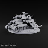 Left a Red Rut Behind Warforged Tracked Assault Automaton — Frontplate 1 · Gun 4