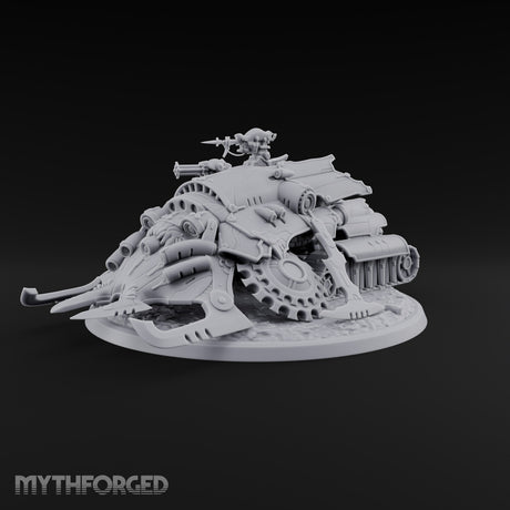 Left a Red Rut Behind Warforged Tracked Assault Automaton — Frontplate 1 · Gun 4