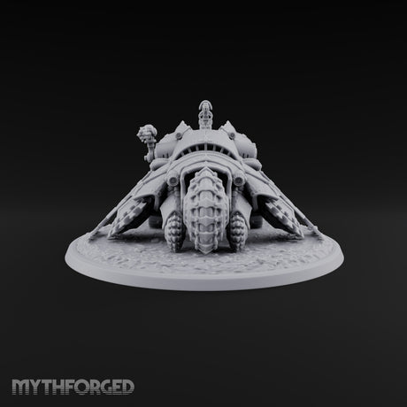 Left a Red Rut Behind Warforged Tracked Assault Automaton — Frontplate 2 · Gun 2