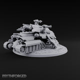 Left a Red Rut Behind Warforged Tracked Assault Automaton — Frontplate 2 · Gun 2