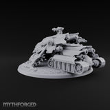 Left a Red Rut Behind Warforged Tracked Assault Automaton — Frontplate 2 · Gun 2