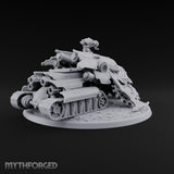 Left a Red Rut Behind Warforged Tracked Assault Automaton — Frontplate 2 · Gun 3