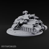 Left a Red Rut Behind Warforged Tracked Assault Automaton — Frontplate 2 · Gun 3