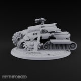 Left a Red Rut Behind Warforged Tracked Assault Automaton — Frontplate 2 · Gun 3