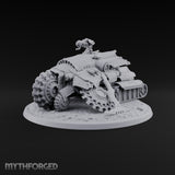 Left a Red Rut Behind Warforged Tracked Assault Automaton — Frontplate 2 · Gun 3