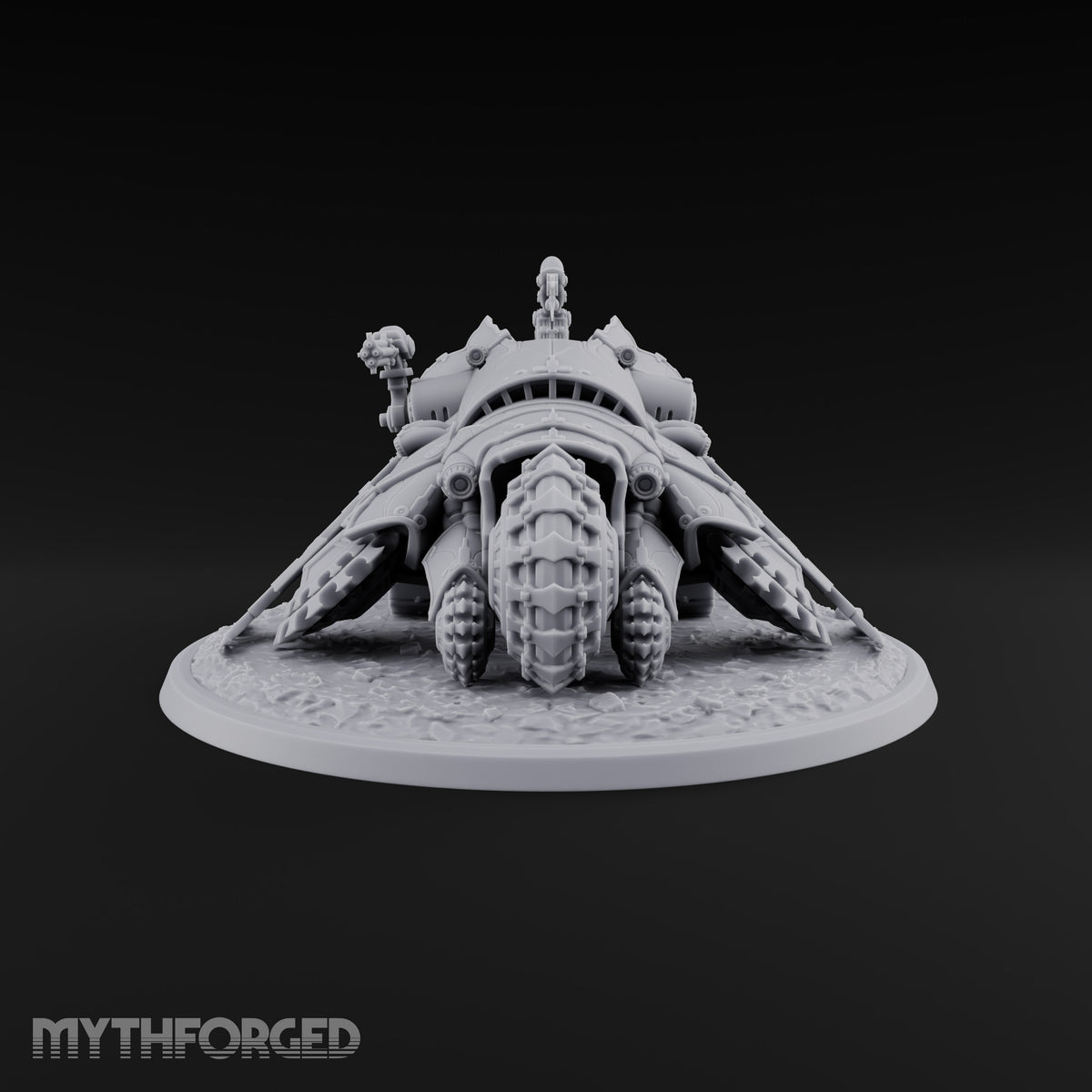 Left a Red Rut Behind Warforged Tracked Assault Automaton — Frontplate 2 · Gun 4