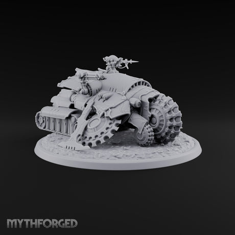 Left a Red Rut Behind Warforged Tracked Assault Automaton — Frontplate 2 · Gun 4