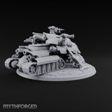 Left a Red Rut Behind Warforged Tracked Assault Automaton — Frontplate 2 · Gun 4