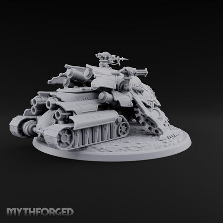 Left a Red Rut Behind Warforged Tracked Assault Automaton — Frontplate 2 · Gun 4