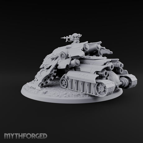 Left a Red Rut Behind Warforged Tracked Assault Automaton — Frontplate 2 · Gun 4
