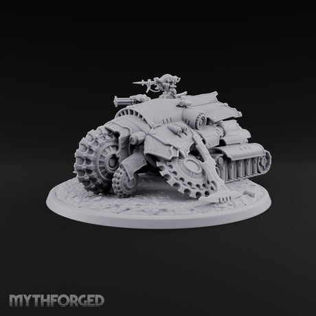Left a Red Rut Behind Warforged Tracked Assault Automaton — Frontplate 2 · Gun 4