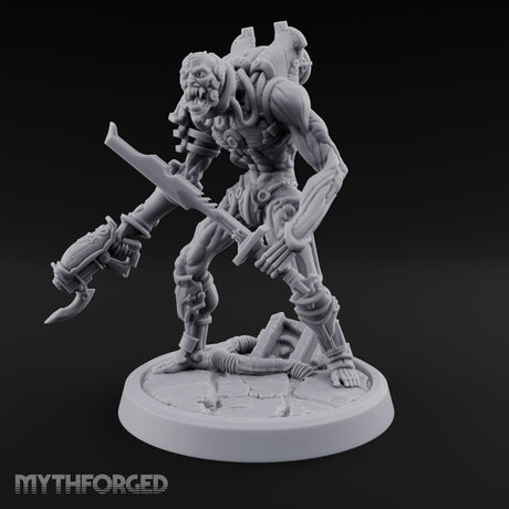 Still Hungry After Upgrades Ghoul Cyborg Warrior D