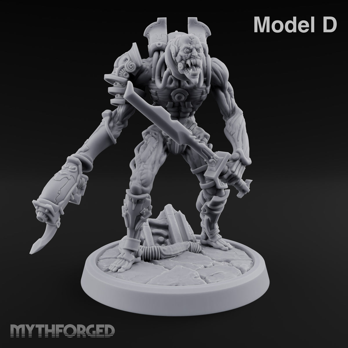 Still Hungry After Upgrades Ghoul Cyborg Warriors — D