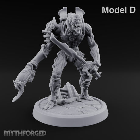 Still Hungry After Upgrades Ghoul Cyborg Warriors — D