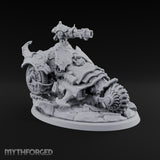 Cuts Corners, Cuts Everything Warforged Wheeled Interceptor — Laser Gun