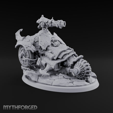 Cuts Corners, Cuts Everything Warforged Wheeled Interceptor — Laser Gun
